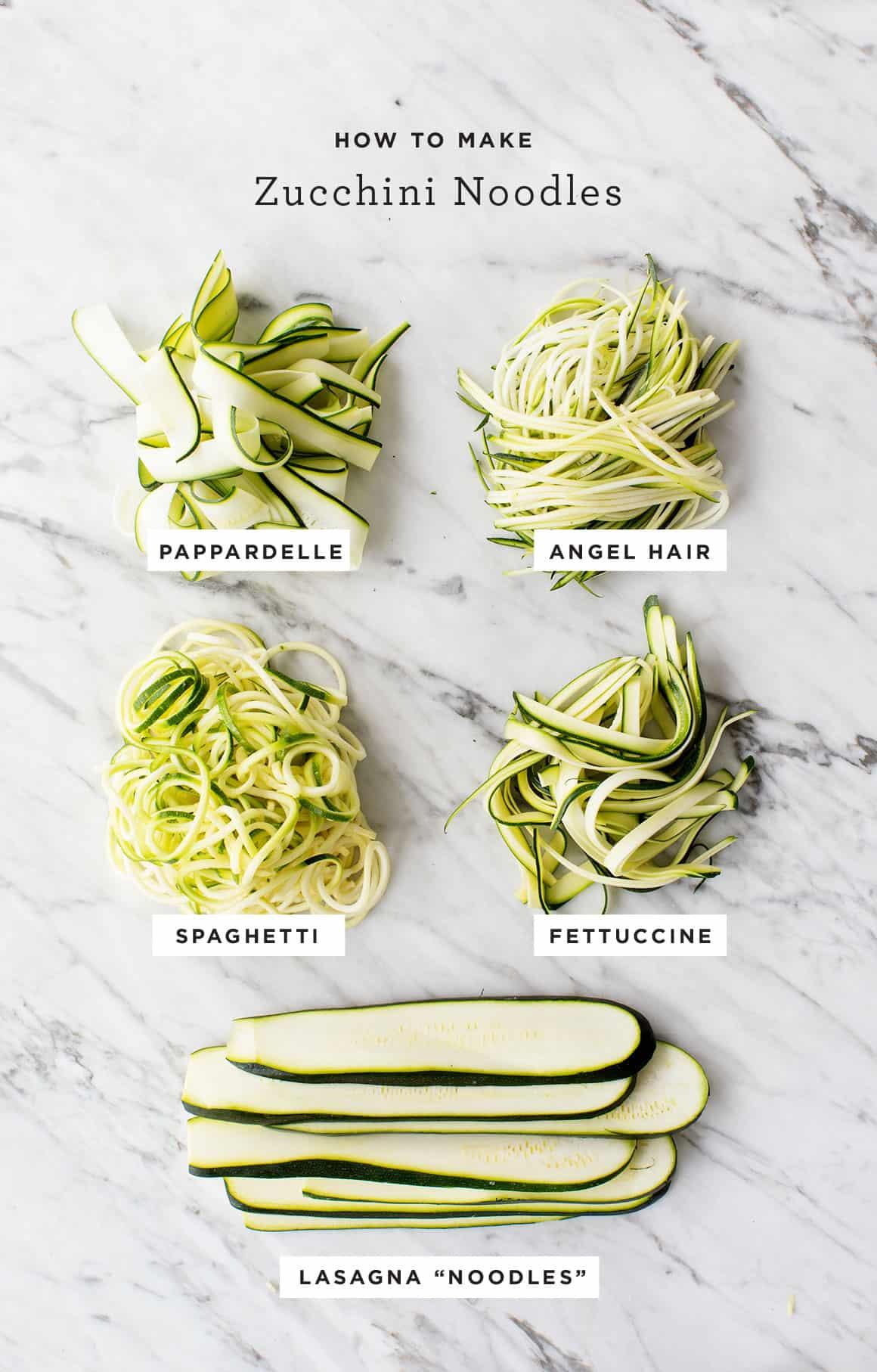 zucchini noodles ingredients