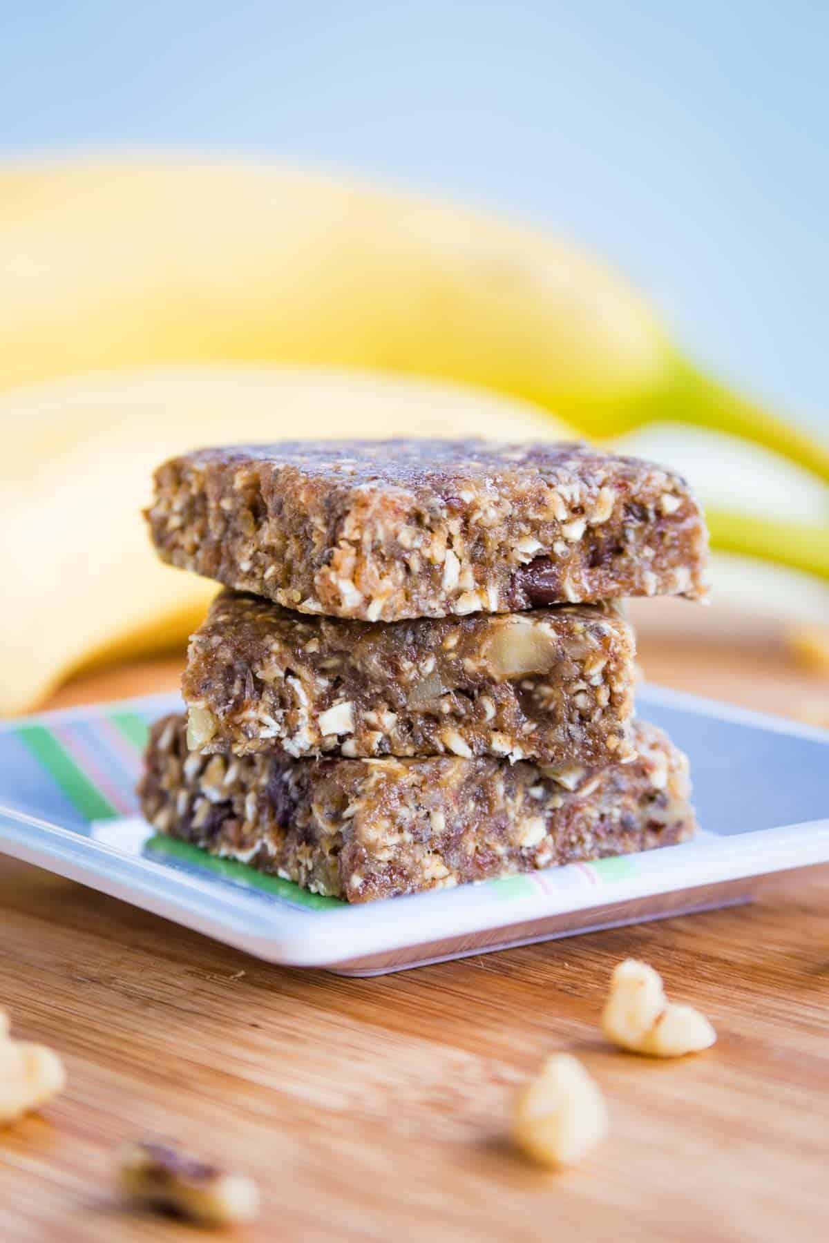 delicious no-bake banana bars