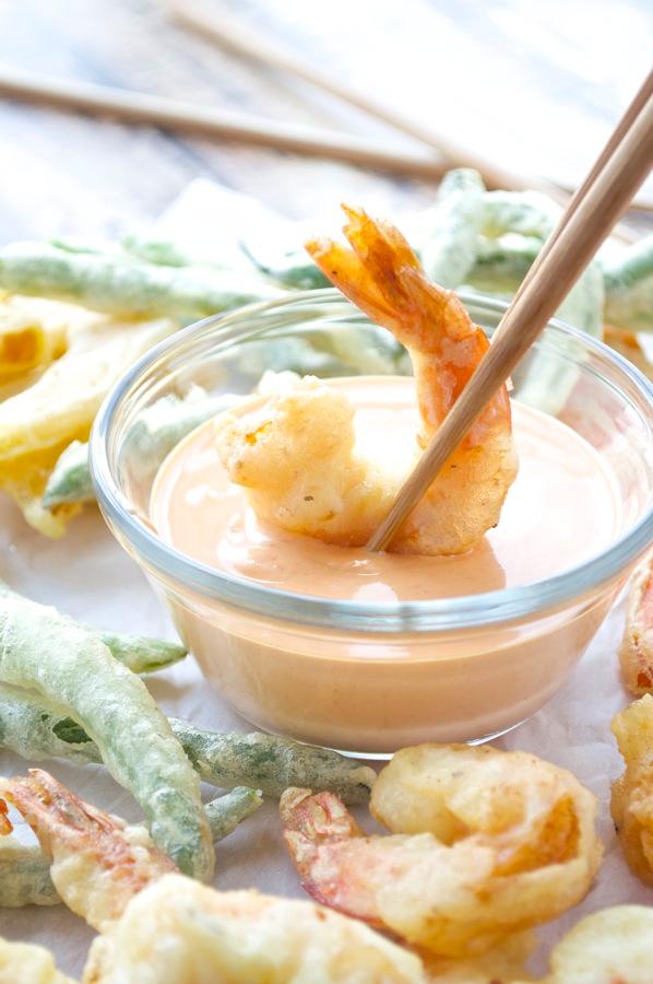 assorted dipping sauces for tempura