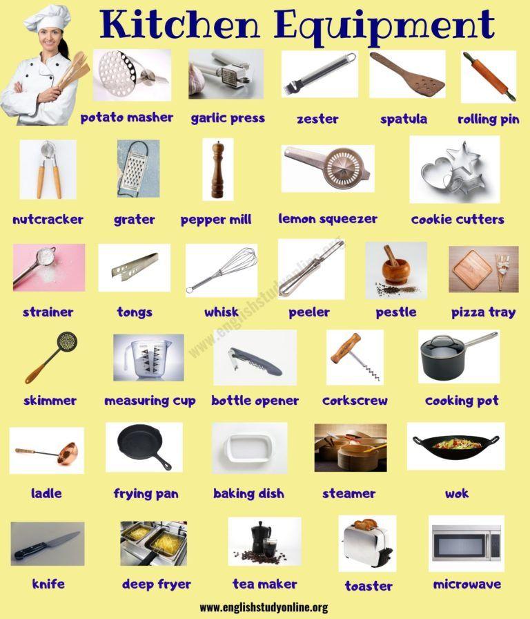 kitchen tools and equipment