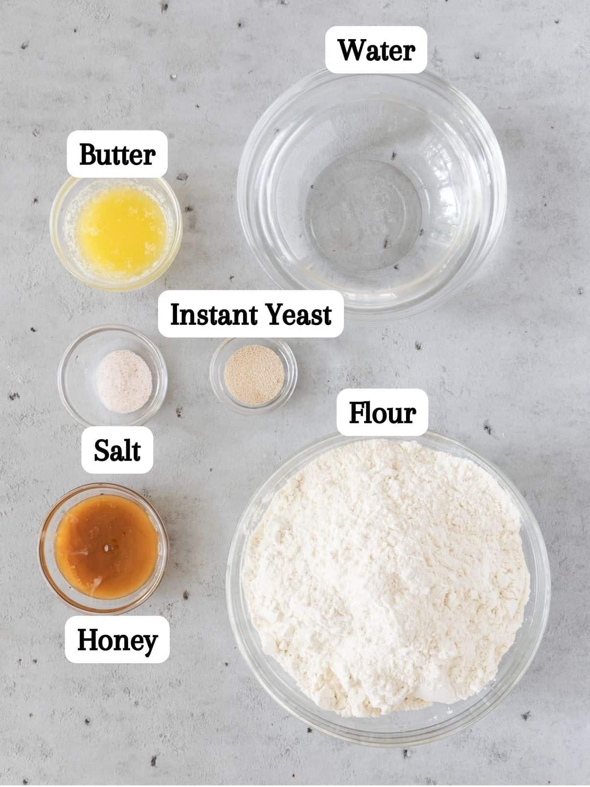 basic bread recipe ingredients