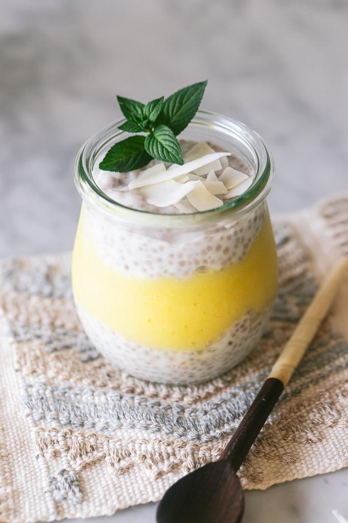 Pina Colada Chia Seed Pudding