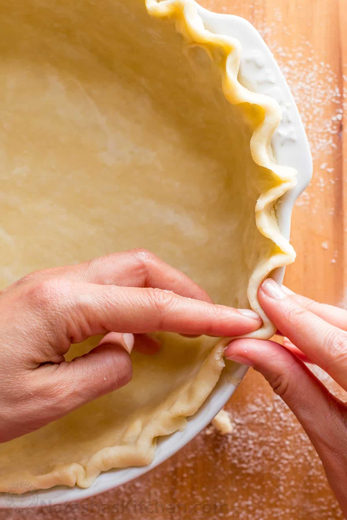 making pie crust