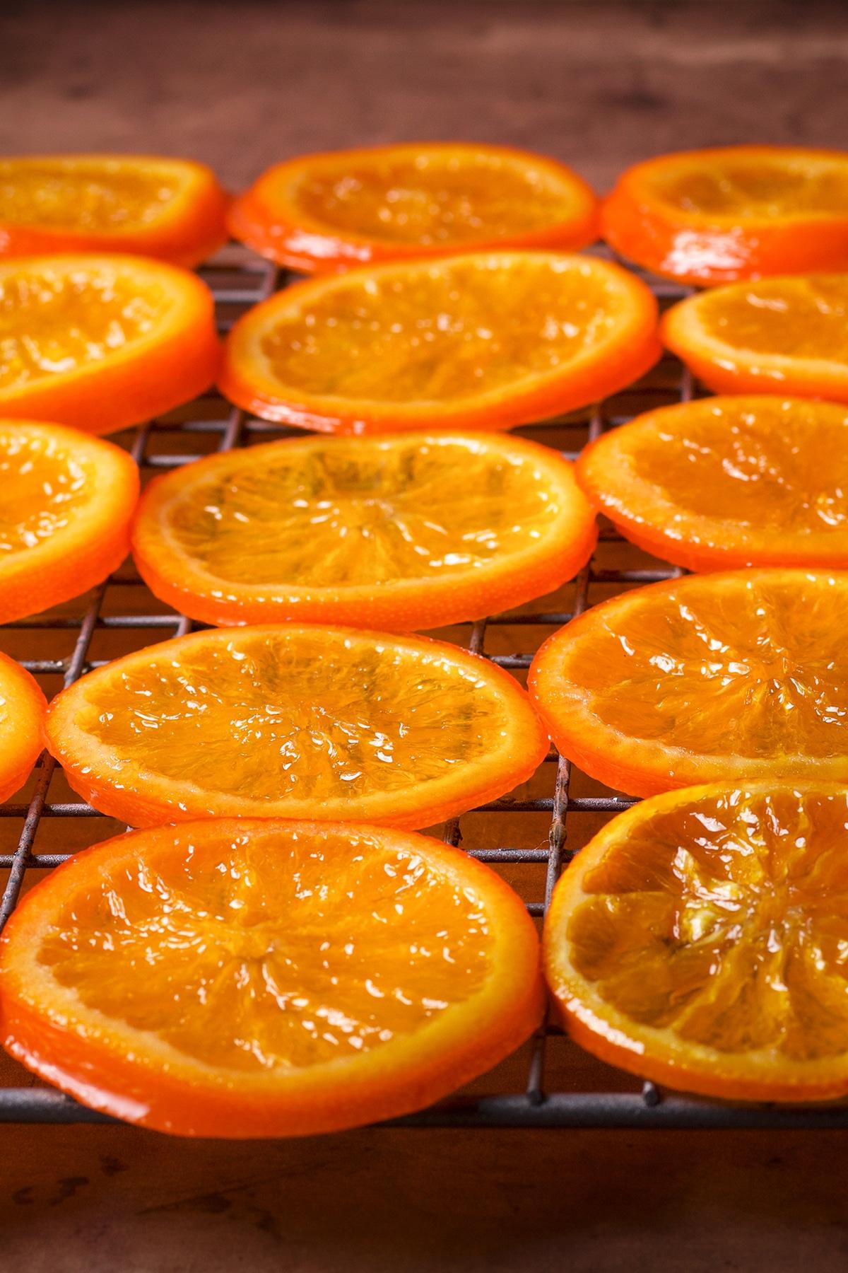 tangerine twists fresh out of the oven