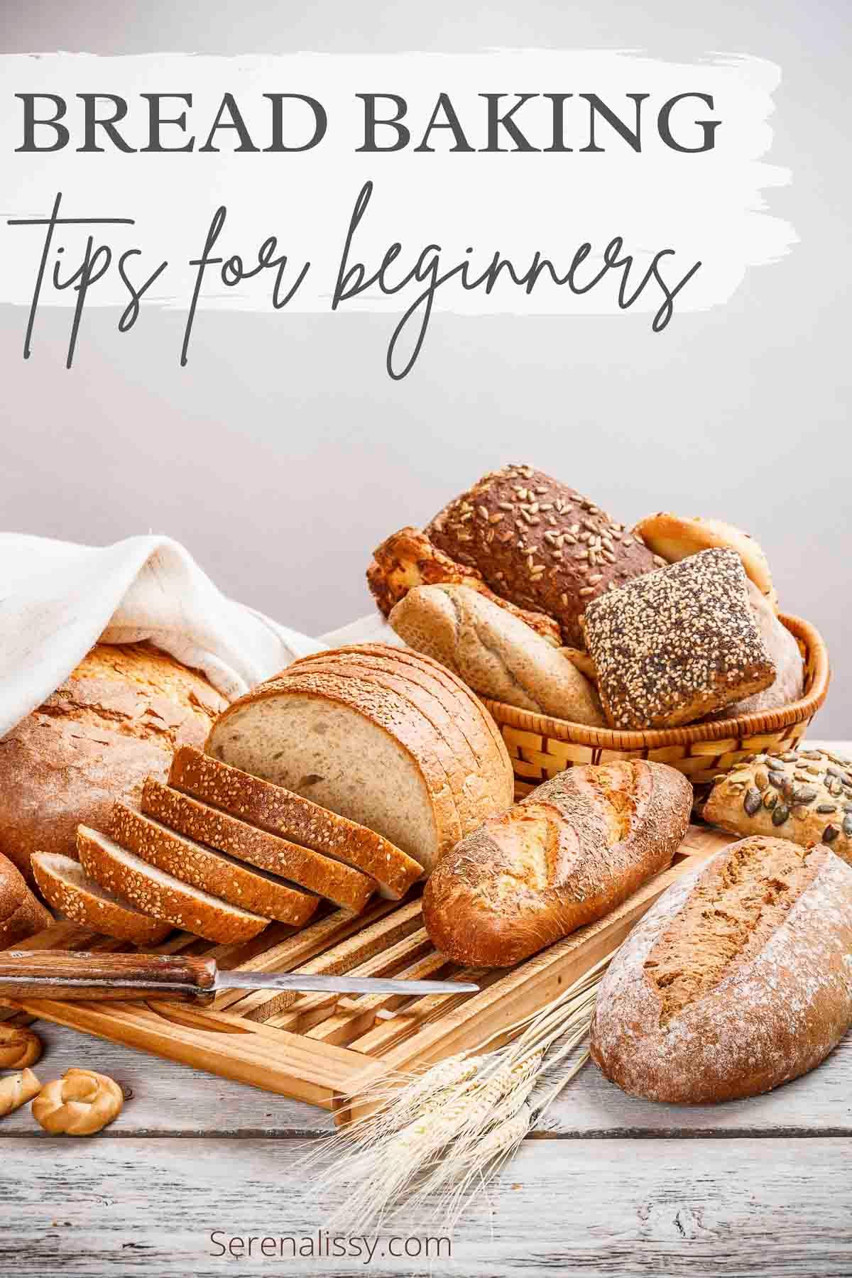 bread baking tips on a table