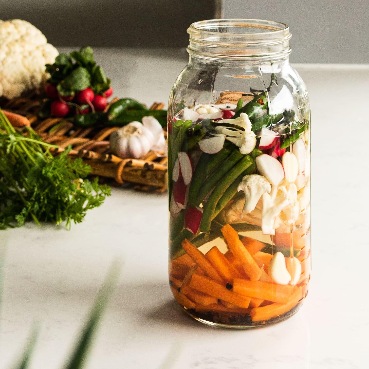 fermentation of vegetables