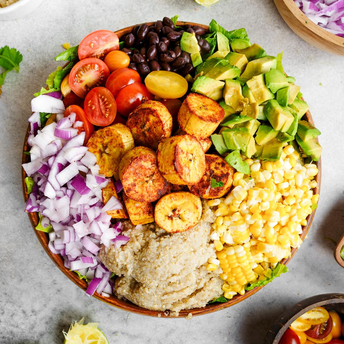roasted plantains with lime and cilantro