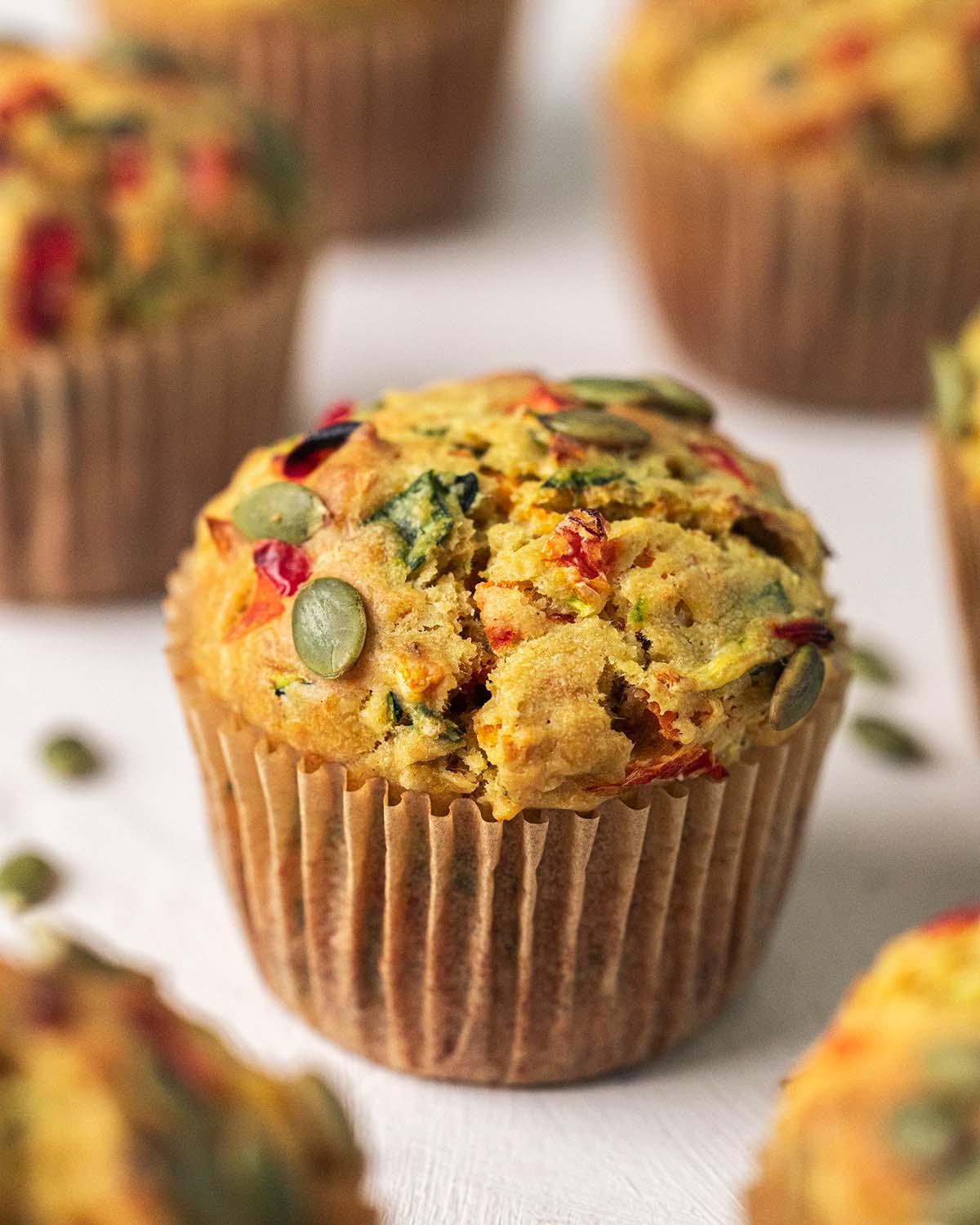 vegetables for muffins