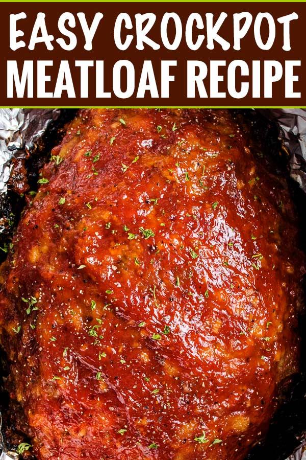 Instant Pot meatloaf in a slow cooker