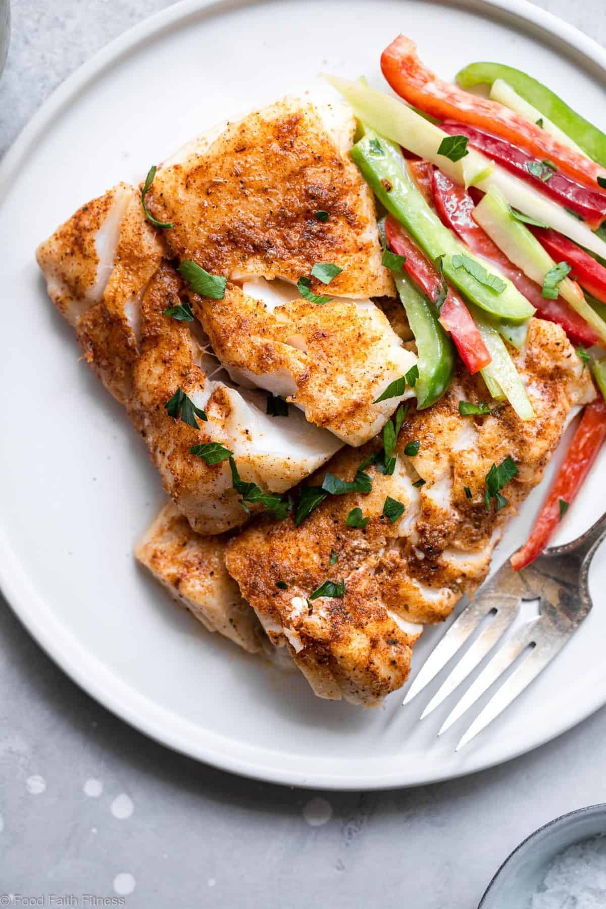 cajun spice grilled cod