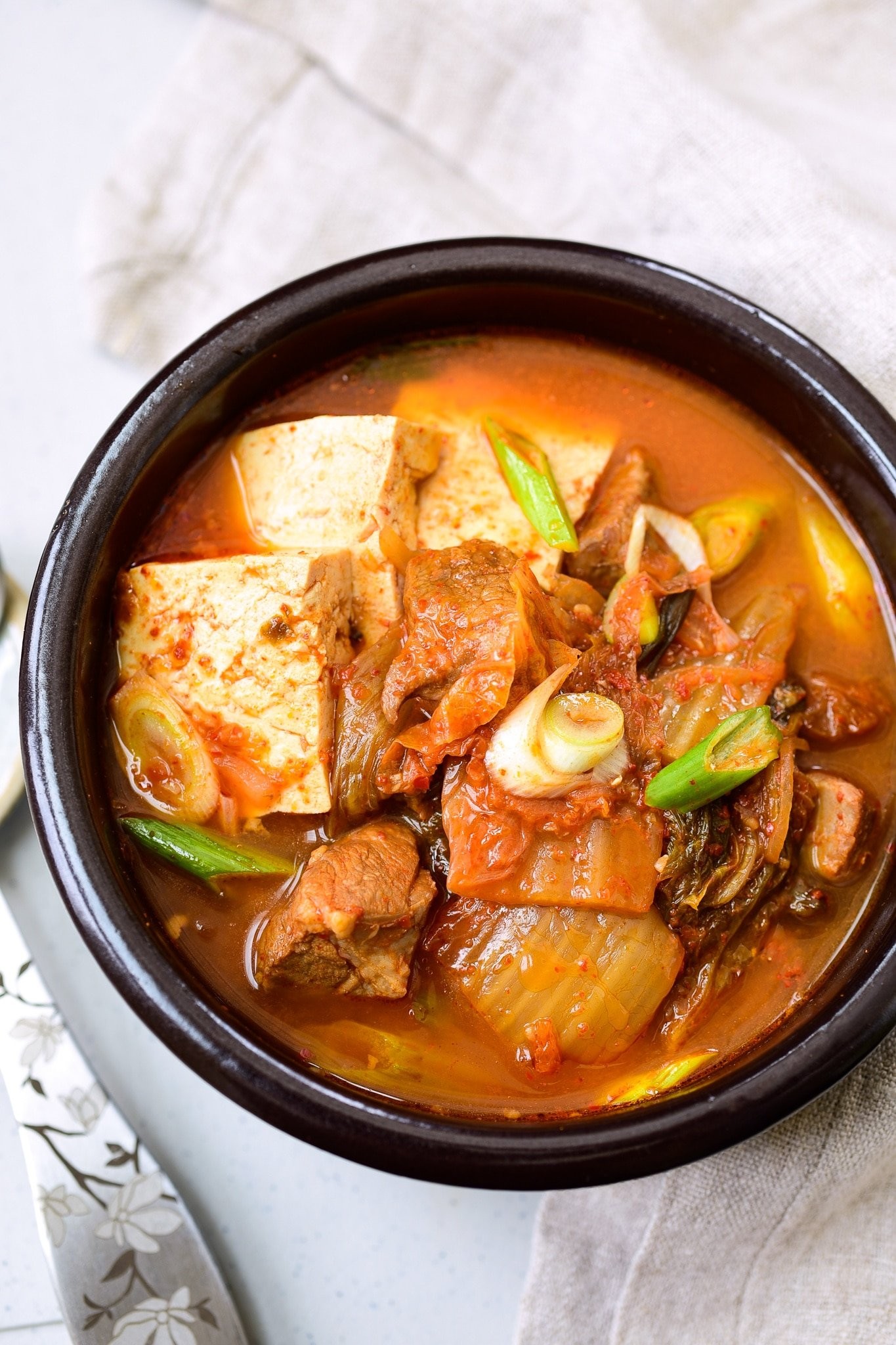 Instant Pot Korean Kimchi Stew